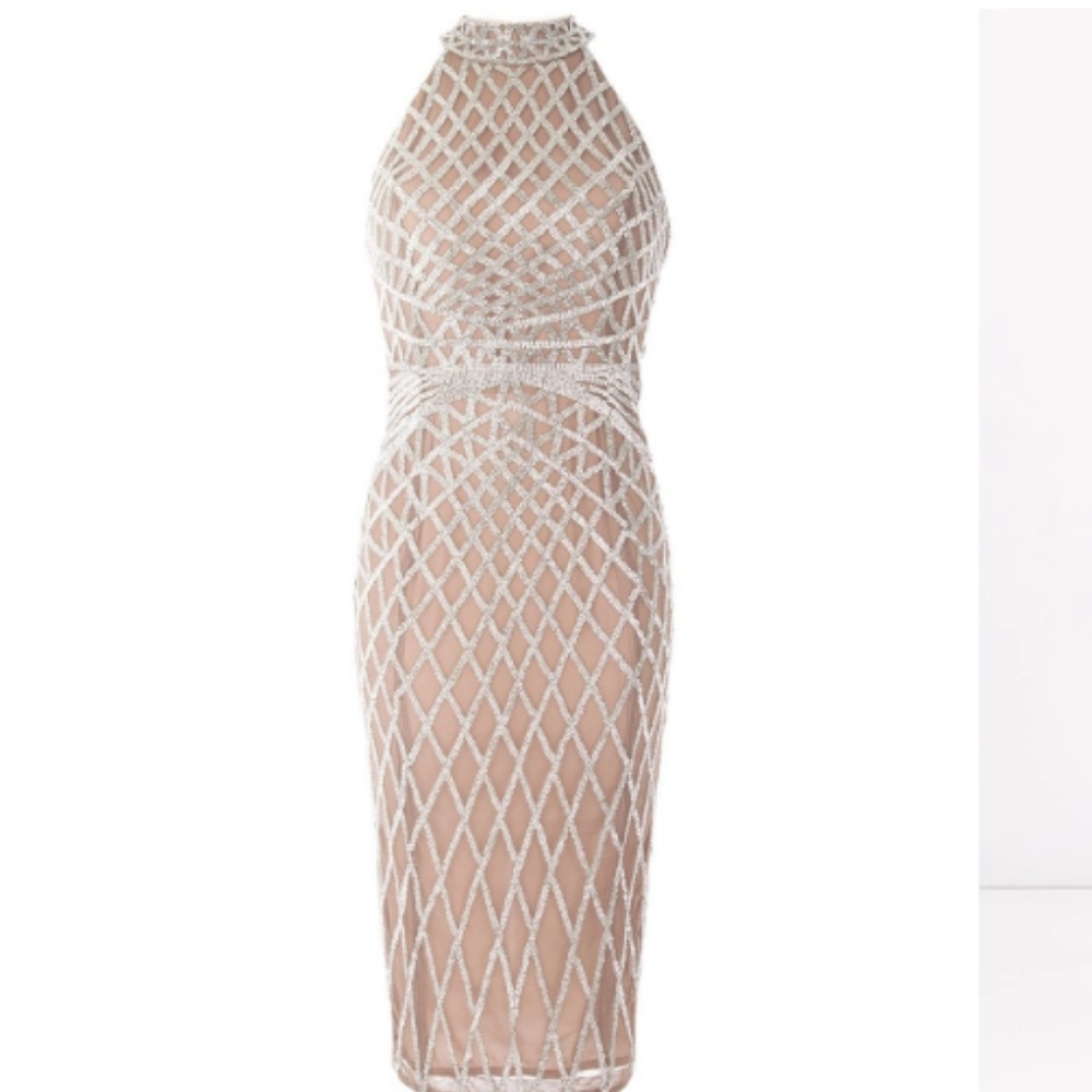 RACHEL GILBERT Aryel beaded dress